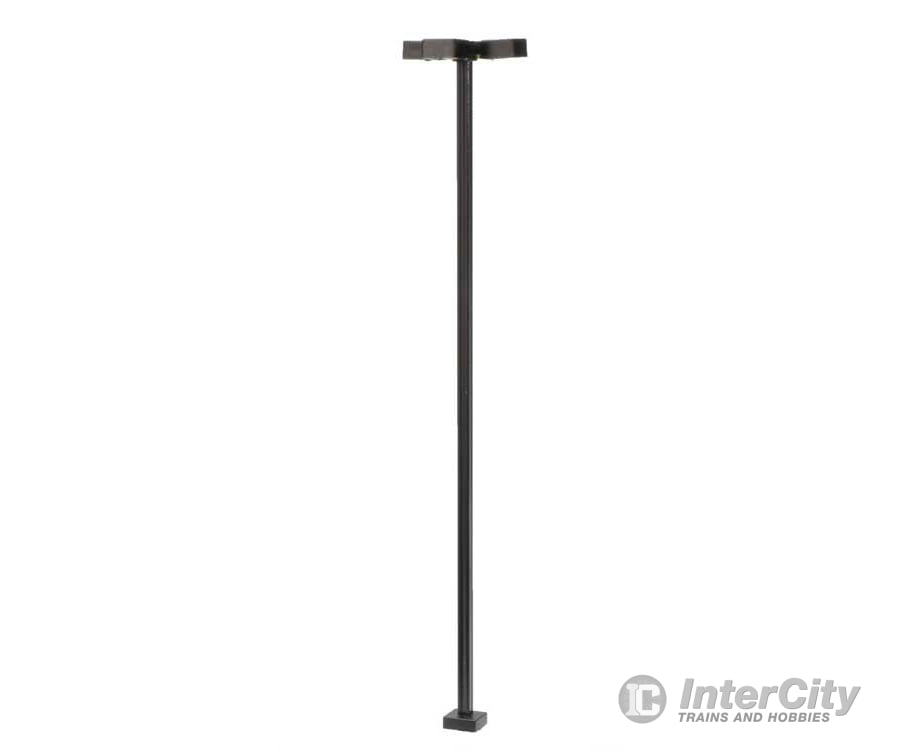Atlas 70000218 Four-Arm Square Led Light 3-Pack -- Black (Cool White Led) 30 Scale Feet Tall Lights