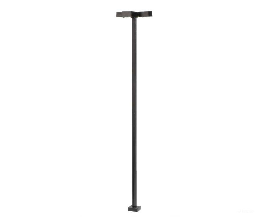 Atlas 70000218 Four-Arm Square Led Light 3-Pack -- Black (Cool White Led) 30 Scale Feet Tall Lights