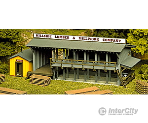 Atlas 750 Lumber Yard & Office - Kit -- 3-3/4 X 8-1/2 9.5 21.3Cm Structures