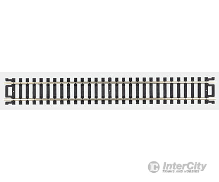 Atlas 821 Straight Snap-Track(R) Nickel-Silver Rail -- 9 22.9Cm (Black Ties) Pkg(6) Track & Turnouts