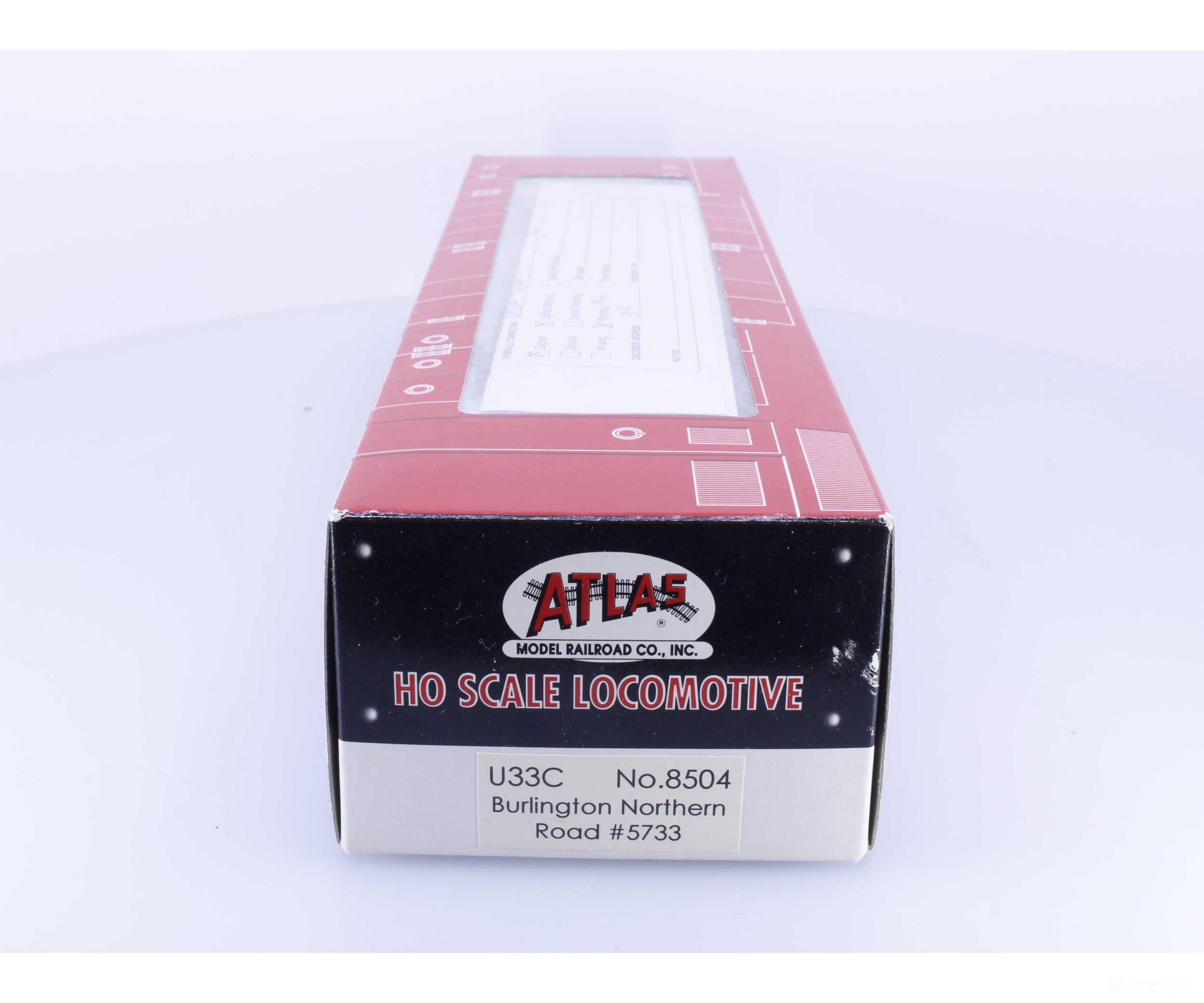 Atlas 8504 HO U33C Diesel Locomotive Burlington Northern (BN) 5733 DCC - Locomotives