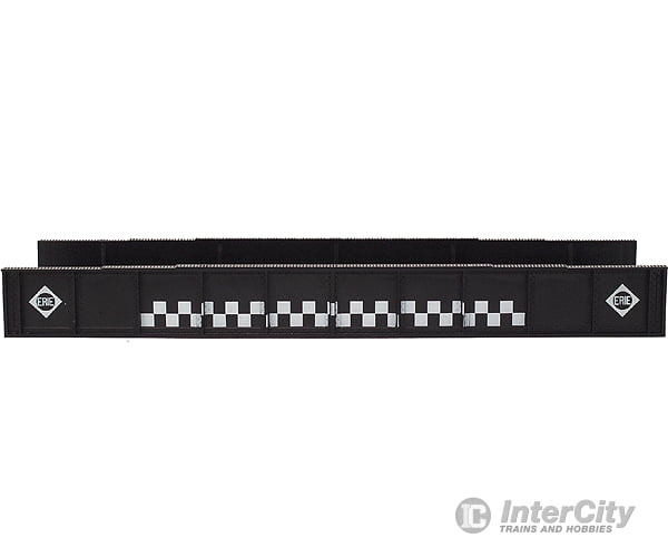 Atlas 890 Decorated Plate Girder Bridge W/Code 100 Track - Kit -- Erie (Black White) Tunnels &