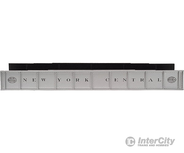 Atlas 891 Decorated Plate Girder Bridge W/Code 100 Track - Kit -- New York Central (Silver Black)