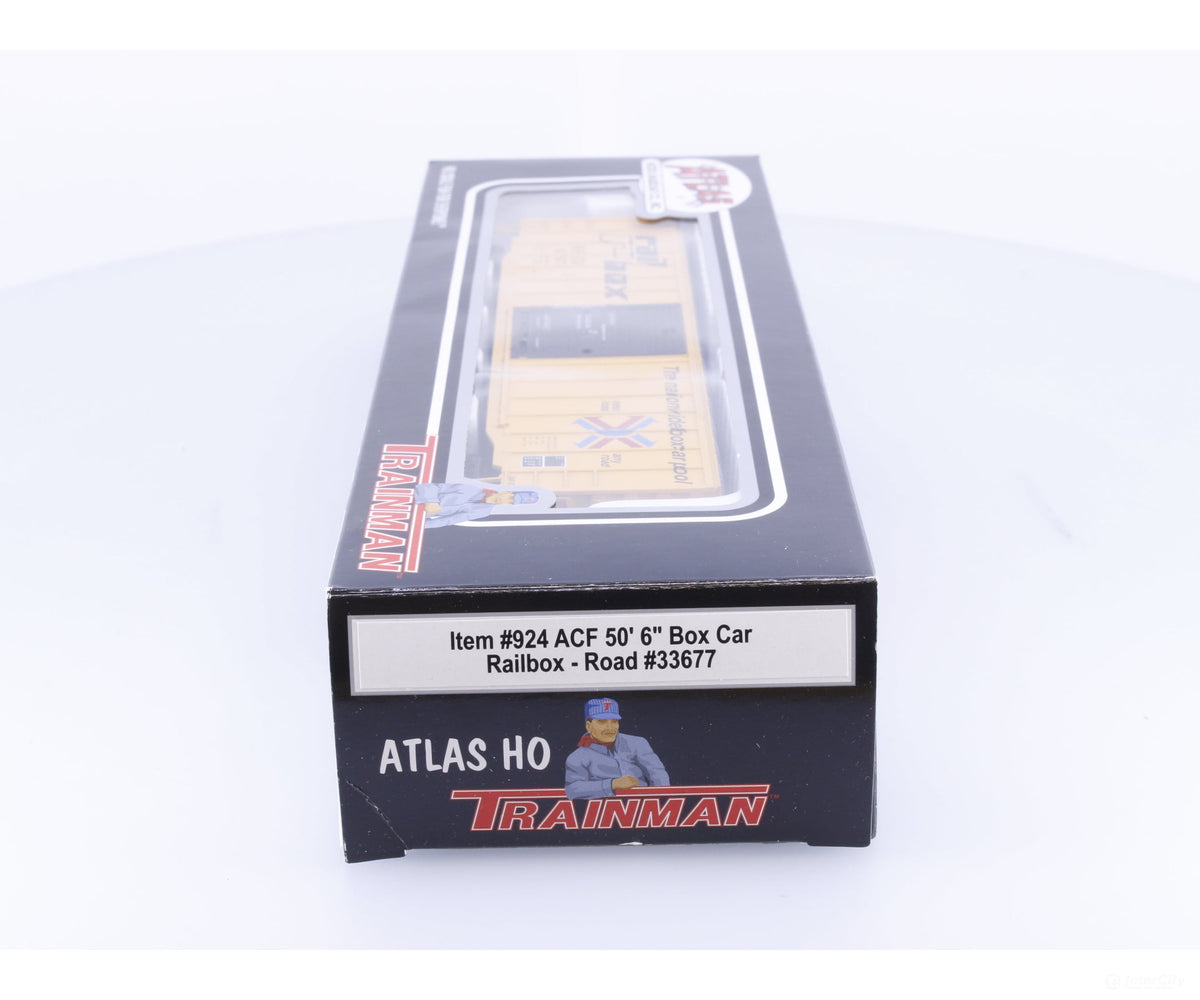 Atlas 924 HO ACF 50’6’’ Boxcar Railbox (RBOX) 33677 - Freight Cars