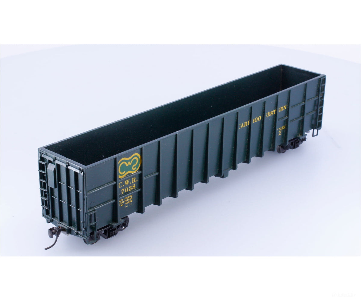 Atlas 932-4050 HO 61’ Wood Chip Car Cariboo Western (CWR) 7038 - Freight Cars