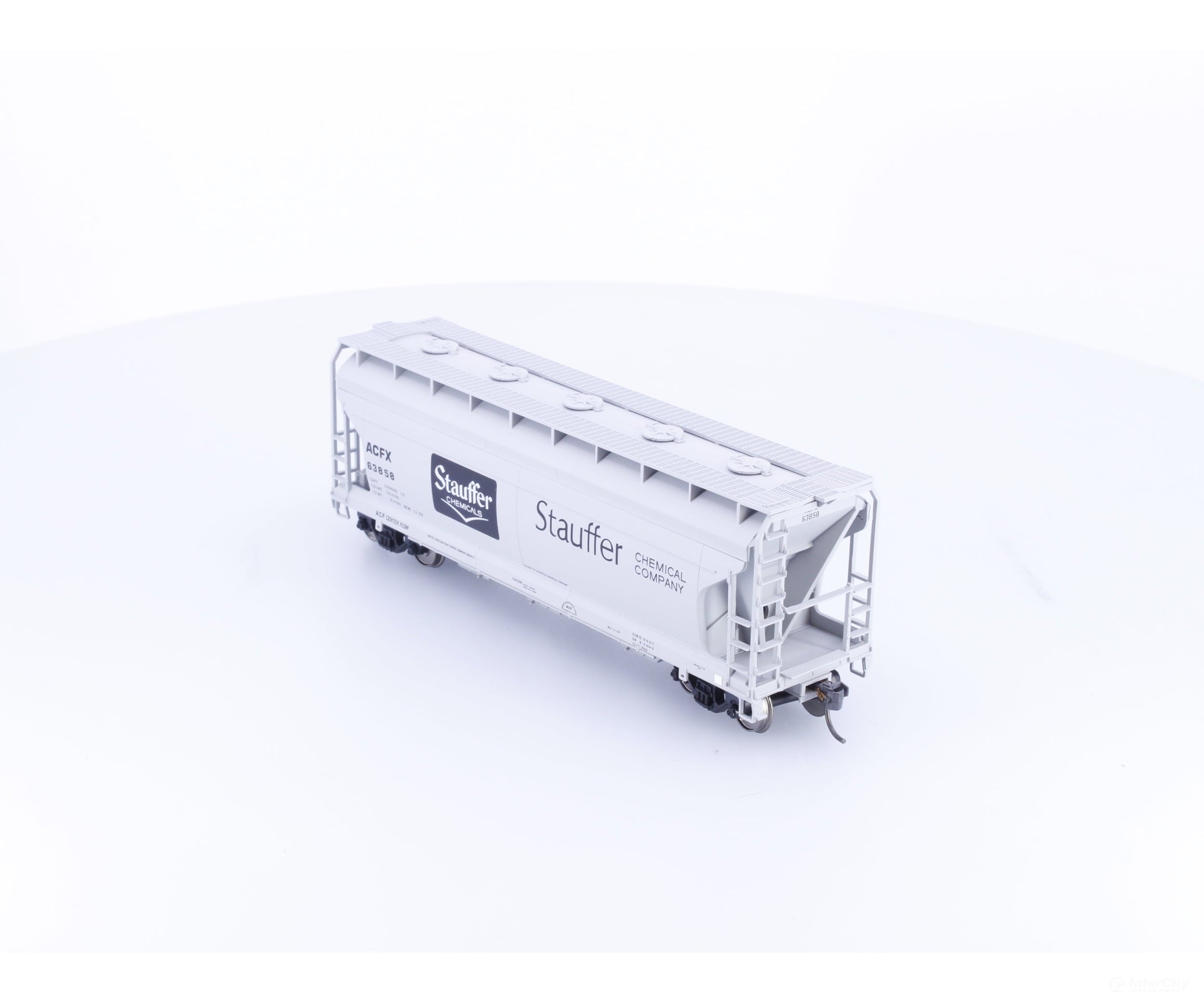 Atlas 944 HO ACF 3560 Covered Hopper Stauffer Chemical #2 American Car and Foundry (ACF/ACFX) 63858 - Freight Cars