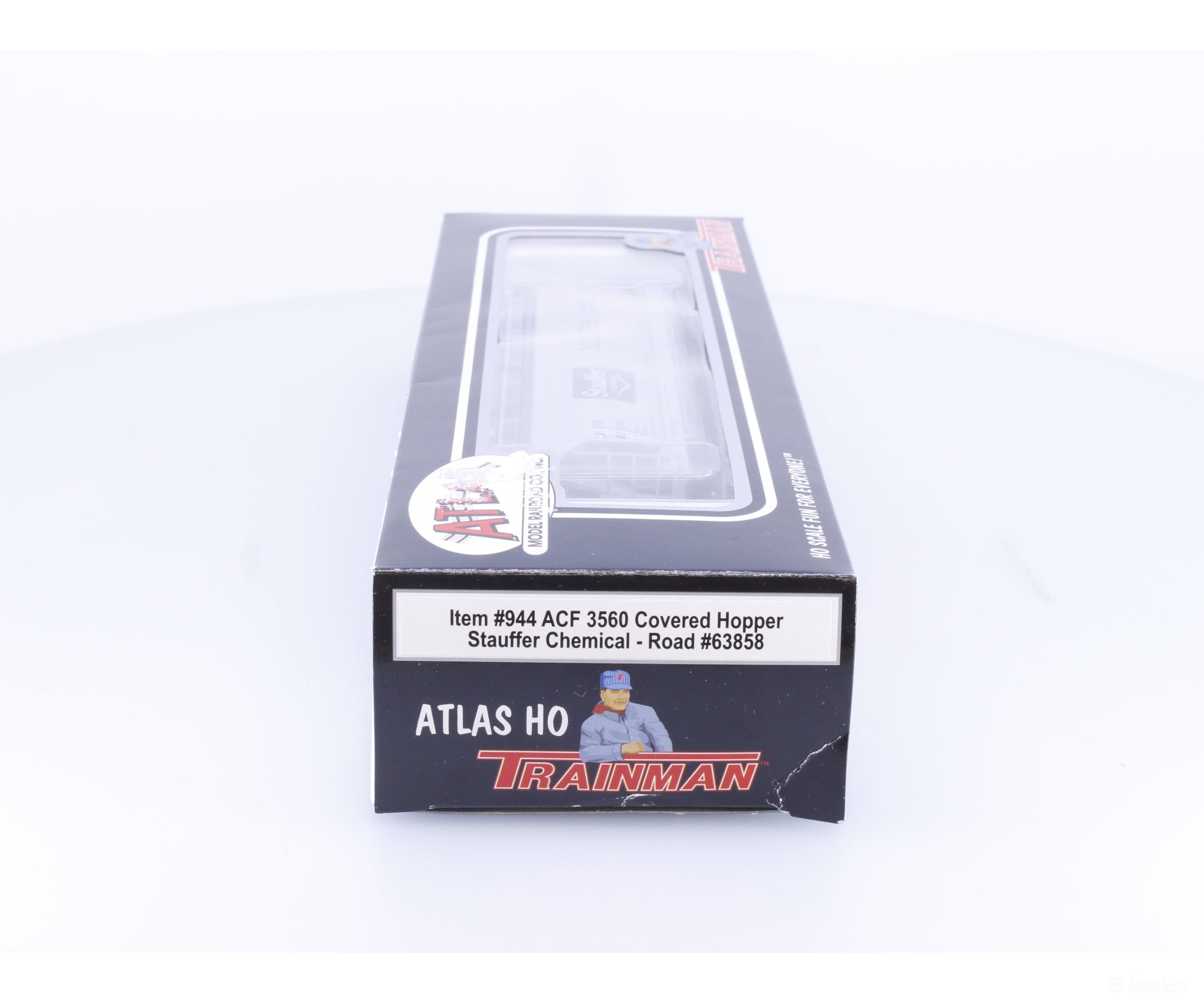 Atlas 944 HO ACF 3560 Covered Hopper Stauffer Chemical #2 American Car and Foundry (ACF/ACFX) 63858 - Freight Cars