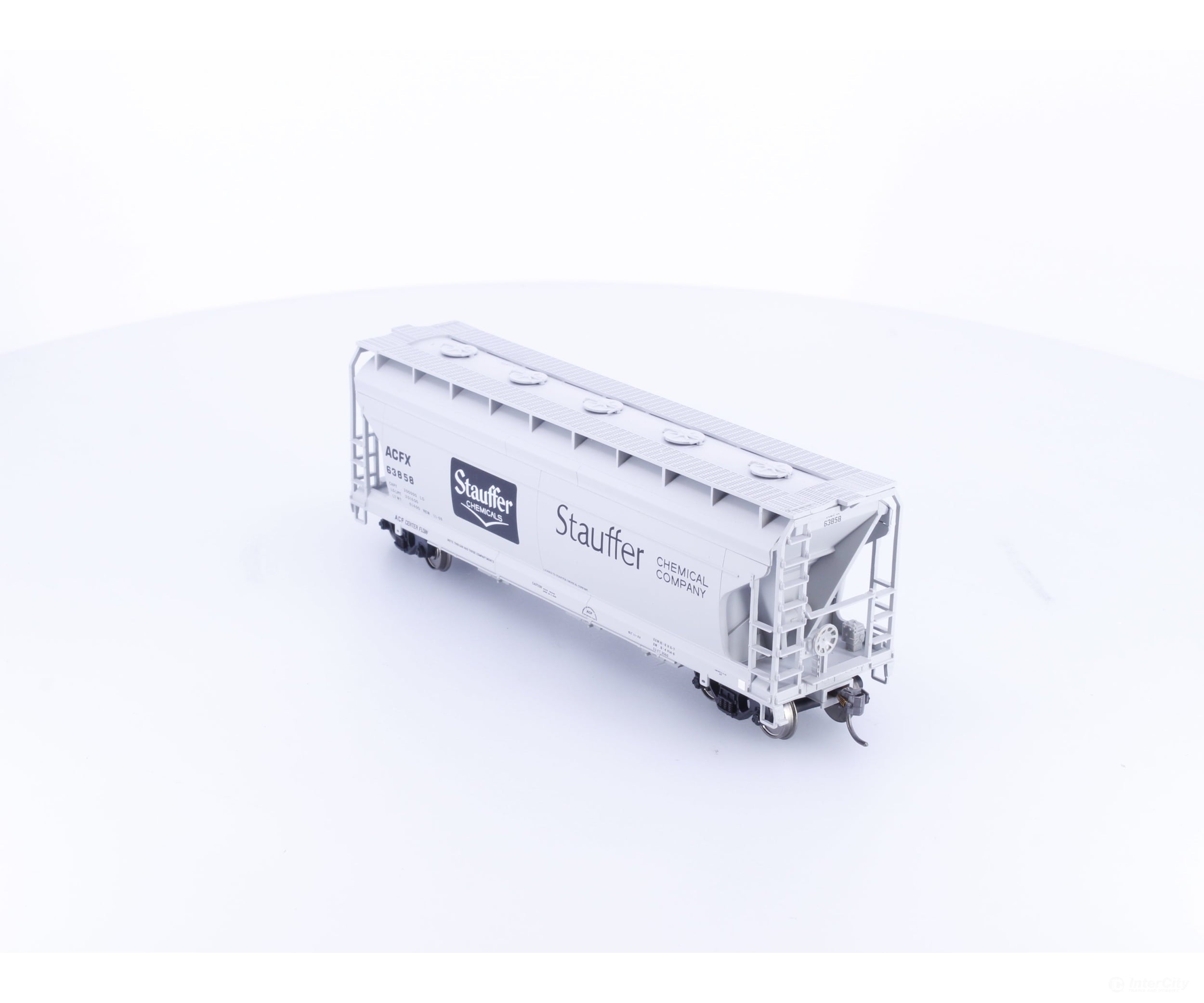 Atlas 944 HO ACF 3560 Covered Hopper Stauffer Chemical American Car and Foundry (ACF/ACFX) 63858 - Freight Cars