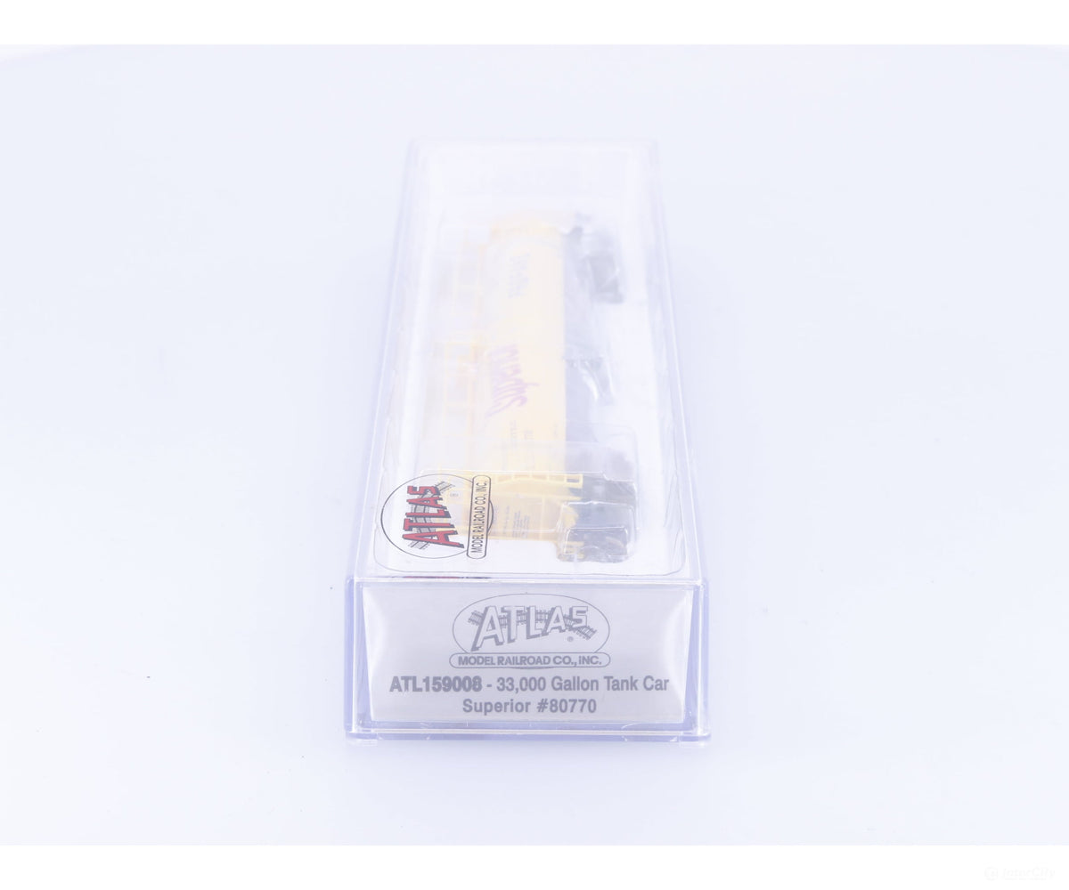 Atlas ATL159008 N 33,000 Gal Tank Car Superior (UTLX) 80770 - Freight Cars