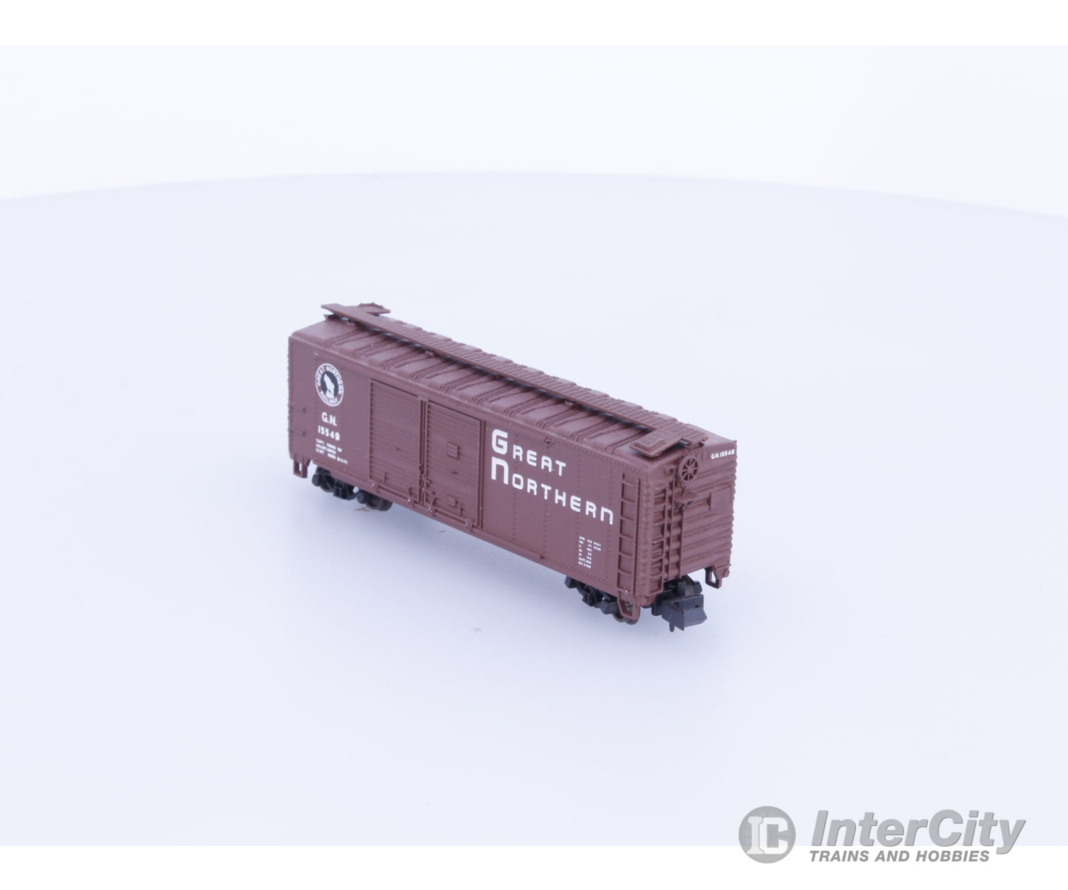 Atlas C40625 N 40’ Double Door Box Car Great Northern (GN) 15549 Freight Cars