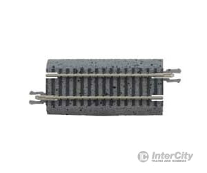Atlas G2404 Code 65 Straight Track With Gray Ballast - True -- 2 5.1Cm Pkg(6) & Roadbed