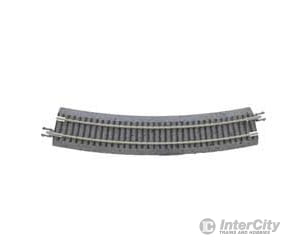 Atlas G2412 Code 65 Curved Track With Gray Ballast - True -- 12-1/2 31.8Cm Radius Pkg(8) & Roadbed