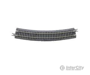 Atlas G2414 Code 65 Curved Track With Gray Ballast - True -- 14 35.6Cm Radius Pkg(8) & Roadbed