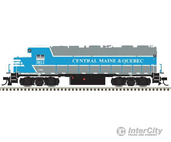 Atlas 10004051 Emd Gp38 Low Nose W/Ditch Lights - Standard Dc Master(R) Silver -- Central Maine &