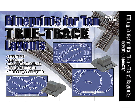 Atlas 15 Blueprints For 10 True-Track Layouts Books