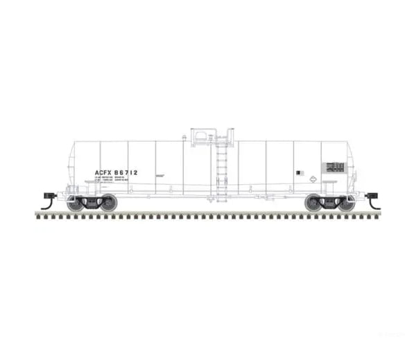 Atlas HO 150-20007620 ACF 23,500-Gallon Tank Car - Ready to Run - Master(R) - ACFX #86725 (white reporting marks only)