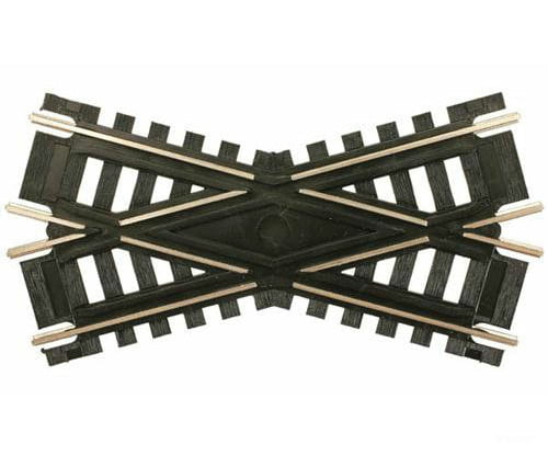 Atlas Ho 173 Custom-Line(R) Crossing - Code 100 -- 30-Degree 4 10.2Cm Black Ties Track & Turnouts