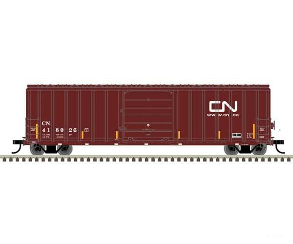Atlas 20006987 Berwick 50 Boxcar - Ready To Run Master(R) -- Canadian National #418026 (Boxcar Red