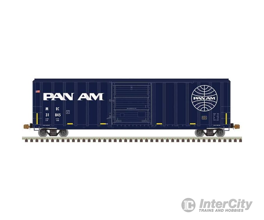 Atlas HO 20007602 FMC 5347 Single-Door Boxcar - Master(R) - PanAm Railways #31848 (blue white) Freight Cars