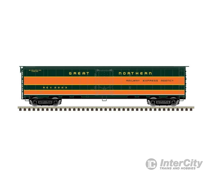 Atlas HO 20007632 ACF/REA Steel Express Reefer - Master(R) - Great Northern #2231 (REA Leaseback Omaha Orange Pullman