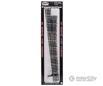 Atlas Ho 286 Code 100 Custom Line(R) Mark Iv Turnout -- No. 8 Right Hand Track & Turnouts