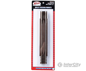 Atlas Ho 519 Straight Rerailer -- Code 83 Brown Ties Pkg(3) Track & Turnouts