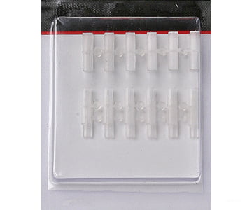 Atlas Ho 55 Plastic Insulating Rail Joiners Pkg(24) Track Accessories