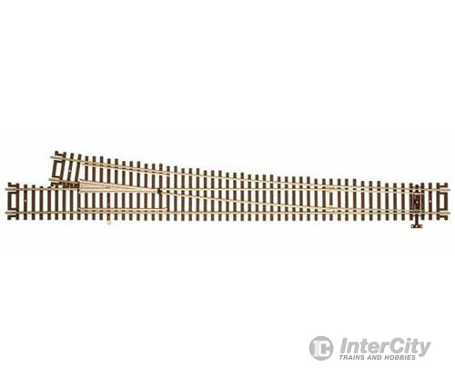 Atlas Ho 566 Code 83 Custom-Line(R) Mark Iv Turnout W/Nickel-Silver Rail & Brown Ties -- #8 Right