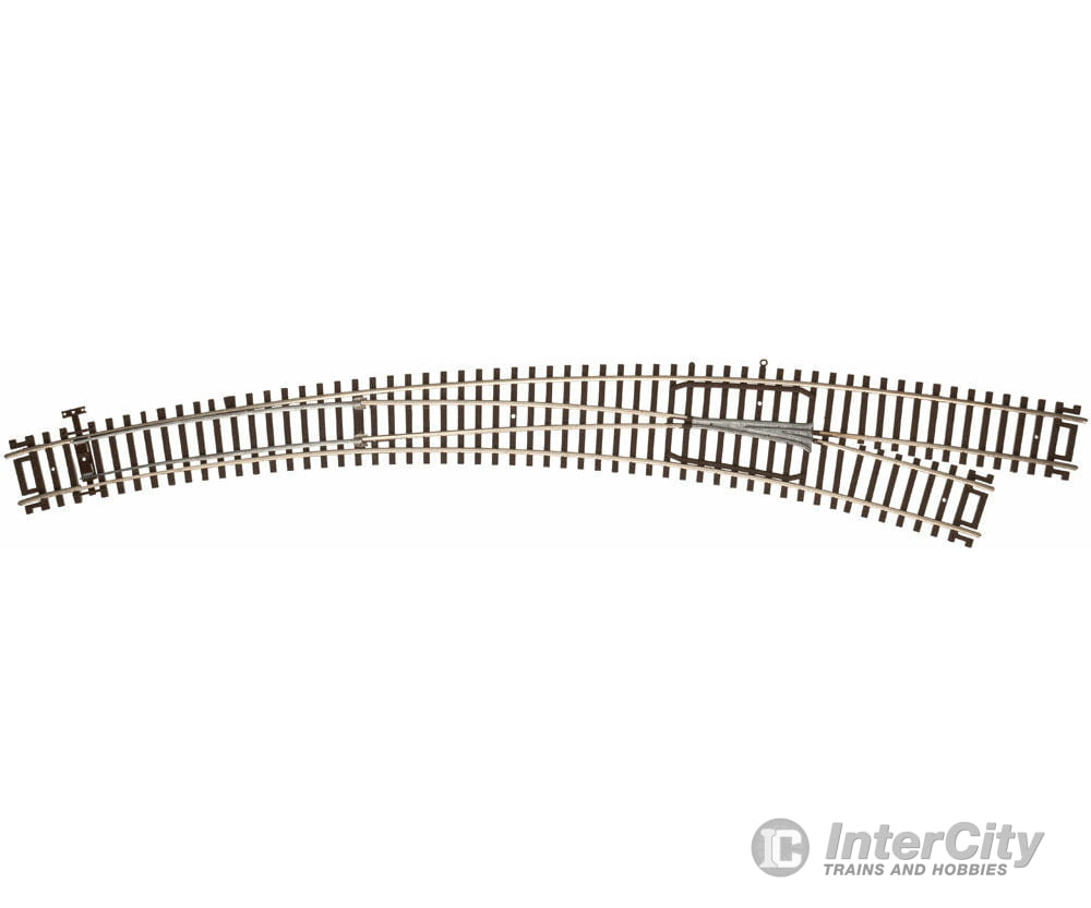 Atlas Ho 596 Code 83 Curved Turnout - Customline(R) Mark Iv -- Right Hand Inside Radius 22 Outside