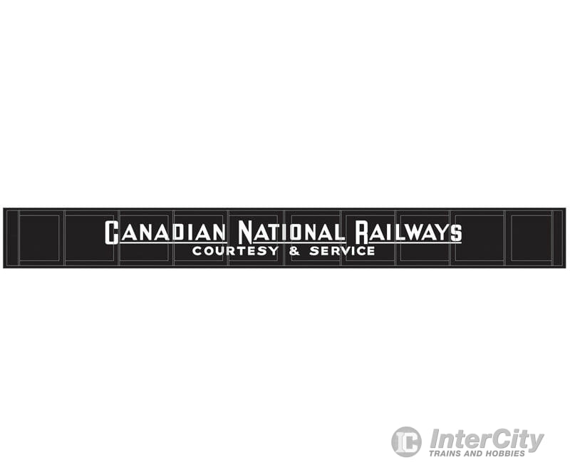 Atlas Ho 70000037 Decorated Plate Girder Bridge W/Code 100 Track -- Kit - Canadian National (Black