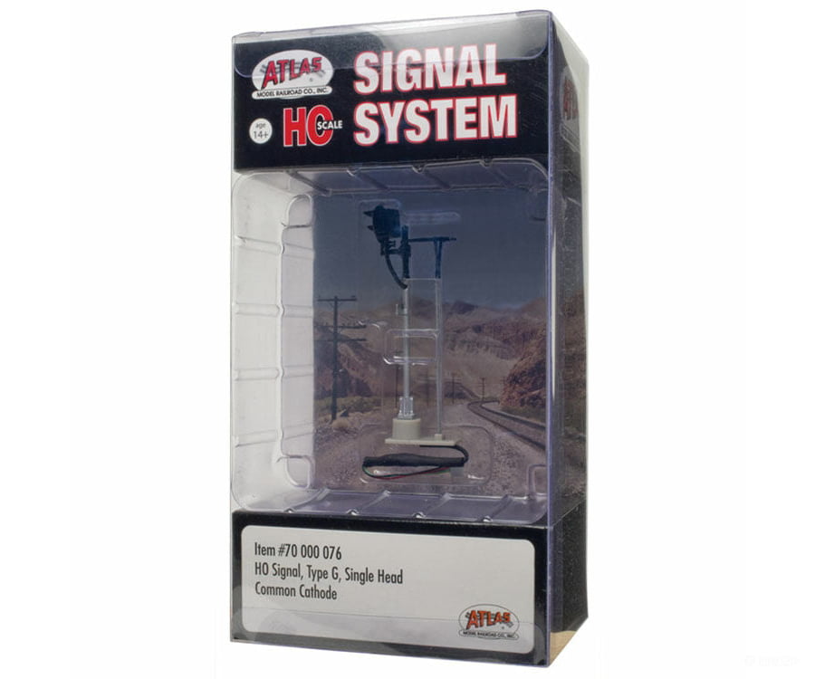 Atlas Ho 70000076 Single-Head Type G Signal - All Scales System Signals & Catenary