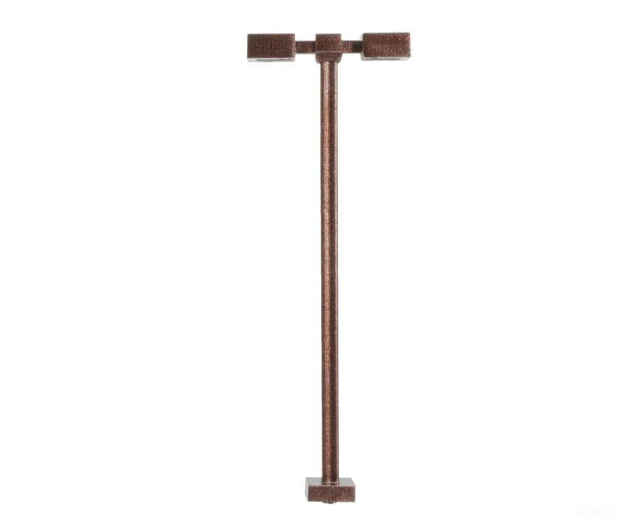 Atlas 70000209 Double-Arm Square Led Light 3-Pack -- Bronze (Warm White Led) 15 Scale Feet Tall