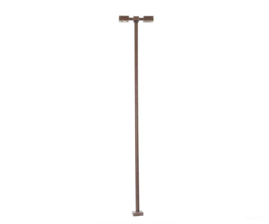 Atlas 70000213 Double-Arm Square Led Light 3-Pack -- Bronze (Warm White Led) 30 Scale Feet Tall