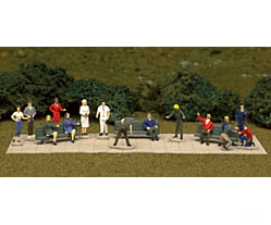 Atlas 793 Assorted Figures -- Unpainted Pkg(24)