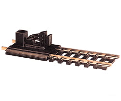 Atlas Ho 843 Bumper -- Code 100 Nickel-Silver Rail Black Ties Track & Turnouts
