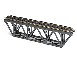 Atlas Ho 884 65 Deck Truss Bridge - Kit -- Code 100 Nickel-Silver Rail 9 22.9Cm Tunnels & Bridges
