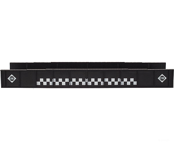 Atlas 890 Decorated Plate Girder Bridge W/Code 100 Track - Kit -- Erie (Black White) Tunnels &