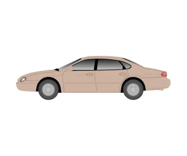 Atlas N 150-2909 American Automobile Ford Taurus 1996 4-Door Sedan - Light Saddle - 2 pack Cars & Trucks