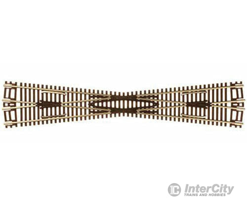 Atlas N 2040 Code 55 Track W/Nickel-Silver Rail & Brown Ties -- 11.25-Degree Crossing Turnouts