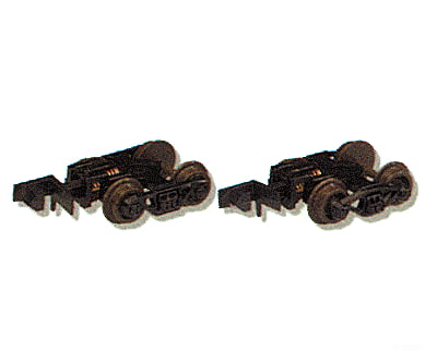 Atlas 22055 Talgo Type Freight Car Trucks W/Rapido Couplers -- Roller Bearing &