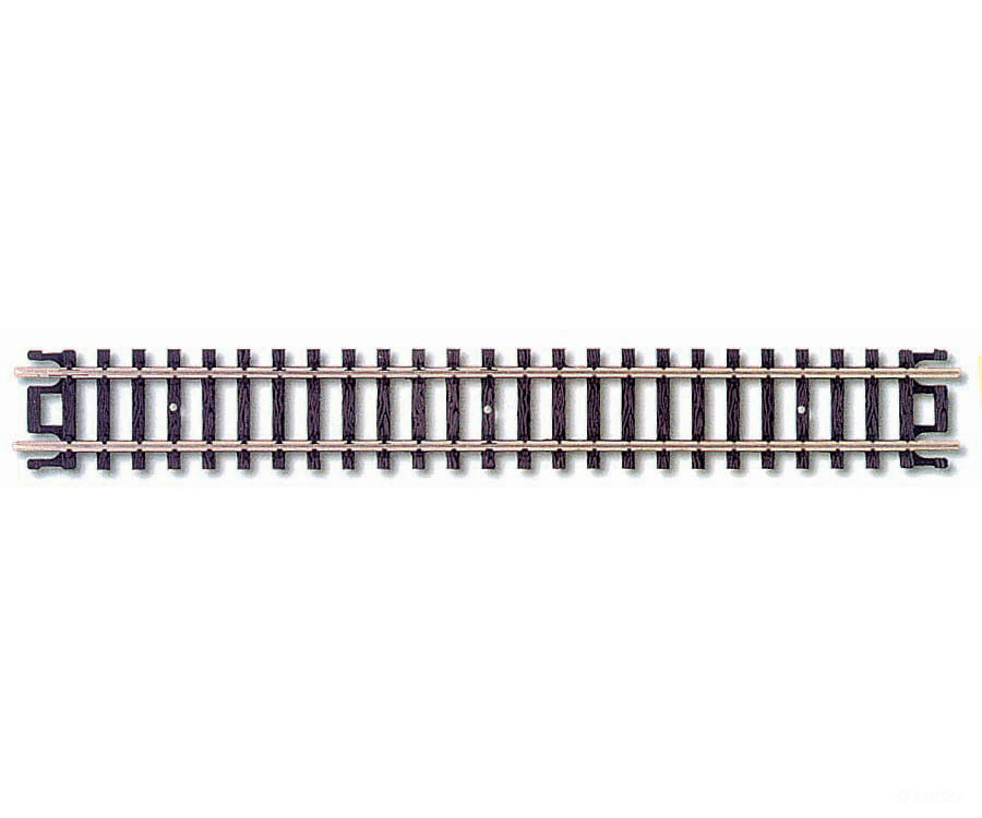 Atlas N 2501 5 Straight Snap-Track(R) -- Black Ties Pkg(6) Track & Turnouts