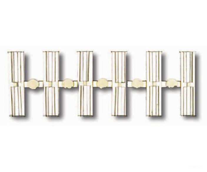Atlas N 2538 Rail Joiners -- Plastic Pkg(24) Track Accessories