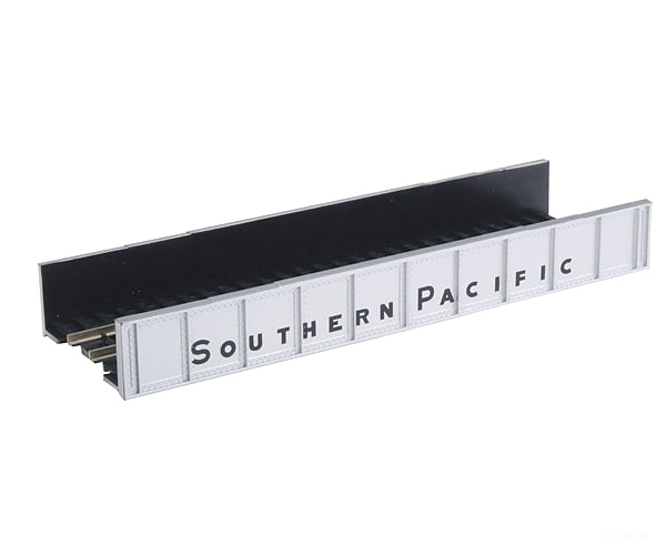 Atlas 2560 Decorated Code 80 Plate-Girder Bridge -- Southern Pacific (Silver Black) Tunnels &