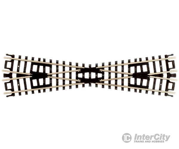 Atlas N 2564 Crossings W/Black Ties -- 15 Degrees Track & Turnouts
