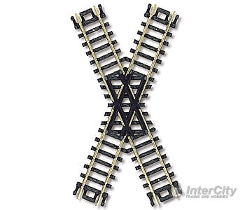 Atlas N 2567 Crossings W/Black Ties -- 45 Degrees Track & Turnouts