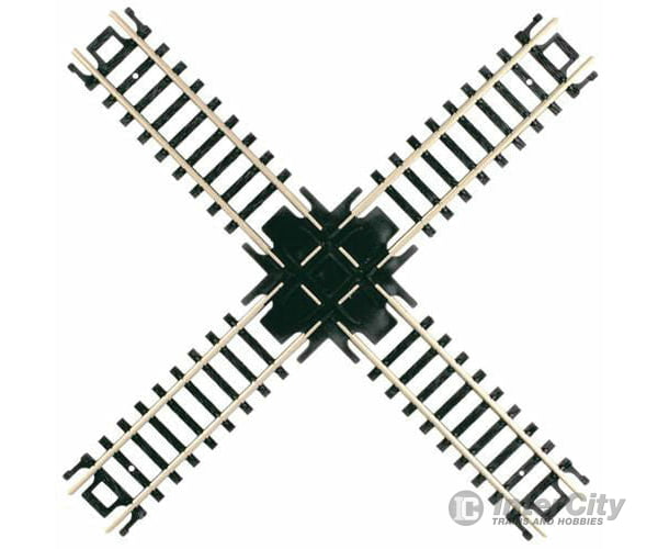 Atlas N 2569 Crossings W/Black Ties -- 90 Degrees Track & Turnouts