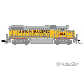 Atlas N 40002305 Emd Gp38-2 Low Nose No Dynamic Brakes W/Dcc -- Union Pacific #2119 (Armour Yellow