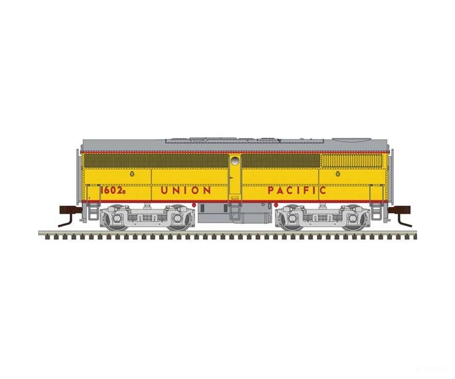 Atlas N 40005121 Alco FB1 - Sound and DCC - Master(R) Gold - Union Pacific #1602B (Armour Yellow gray red) - Locomotives