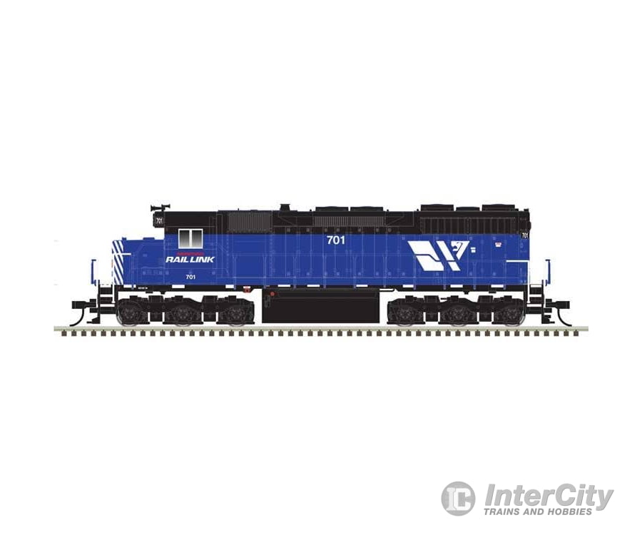 Atlas N 40005776 EMD SD35 Low Nose - LokSound and DCC - Master(R) Gold - Montana Rail Link #702 (blue black) Locomotives