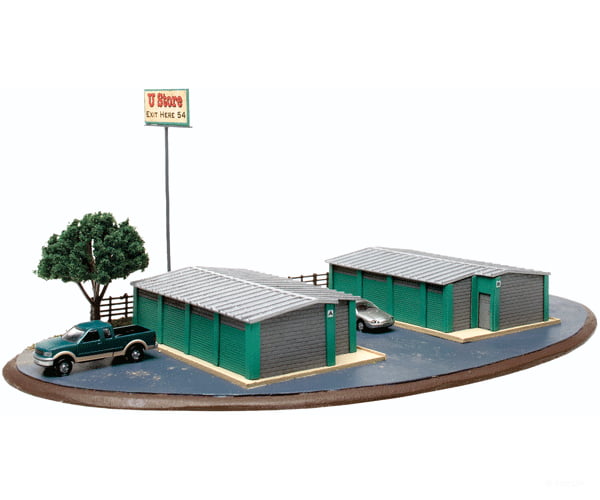 Atlas 4001016 Self-Storage Unit 2-Pack - Kit (Laser-Cut Wood) -- Each: 1-7/8 X 2-7/8 3/4 4.3 6.8